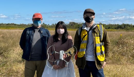 モデルさんを使ったドローン撮影練習会